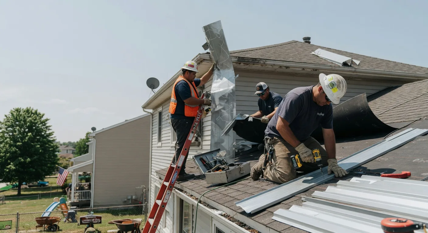 Storm Damage Metal Roof Repair in Hawi, HI
